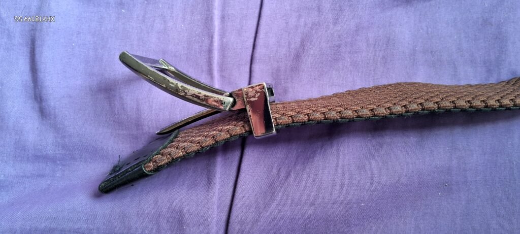 How to Continue Using Your Two-Sided Belt When the Metal Buckle Breaks Cinto8 Con Hebill Y Trab Presilla 1 1024x461