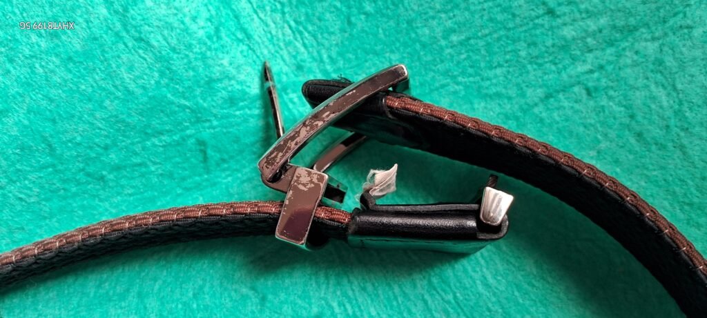 How to Continue Using Your Two-Sided Belt When the Metal Buckle Breaks Cinto91.1 Con Hebill Y Trab Presilla 1024x461