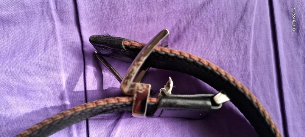 How to Continue Using Your Two-Sided Belt When the Metal Buckle Breaks Cinto96 Con Hebill Y Trab Presilla 1024x462